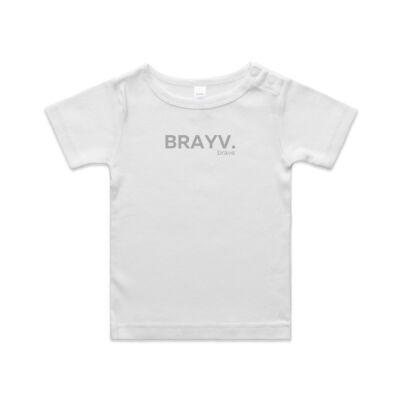 BRAYV- White Infant Tee Thumbnail