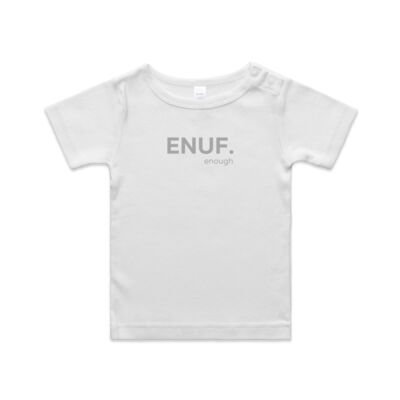 ENUF- White Infant Tee Thumbnail