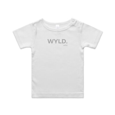 WYLD- White Infant Tee Thumbnail